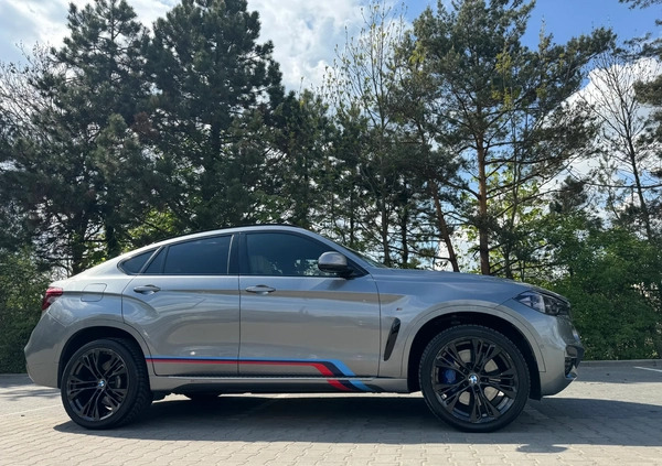 BMW X6 cena 125000 przebieg: 166500, rok produkcji 2014 z Sieradz małe 56